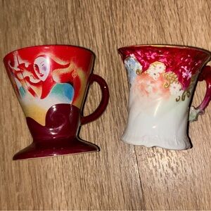 Colorful Artistic Ceramic tea cups box Am